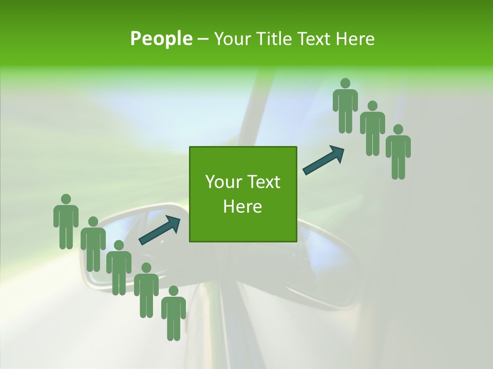 Automobile Outside Zoom PowerPoint Template