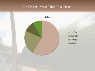 Rear View Auto Accident PowerPoint Template