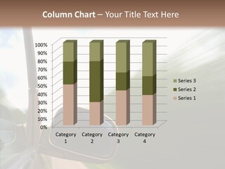 Rear View Auto Accident PowerPoint Template