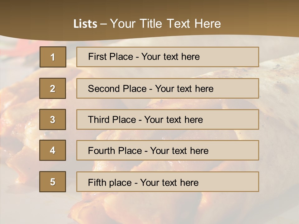 Nutrition Health Style PowerPoint Template