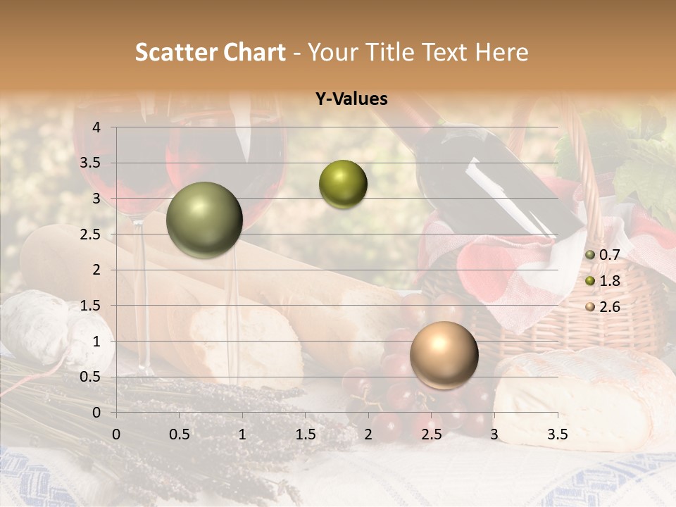 Wineglass Harvest Bottle PowerPoint Template