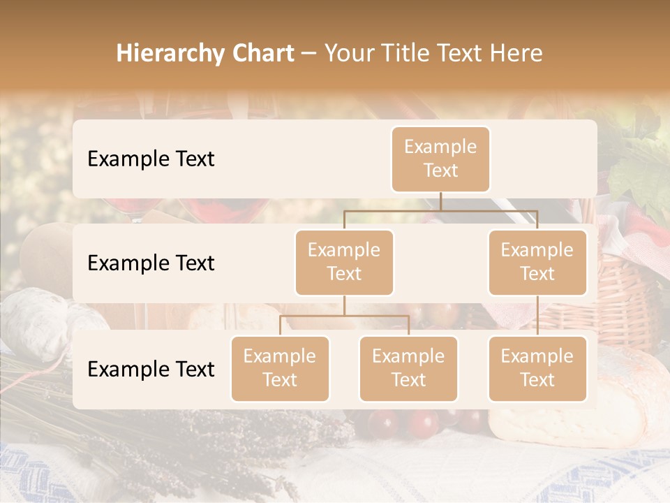 Wineglass Harvest Bottle PowerPoint Template