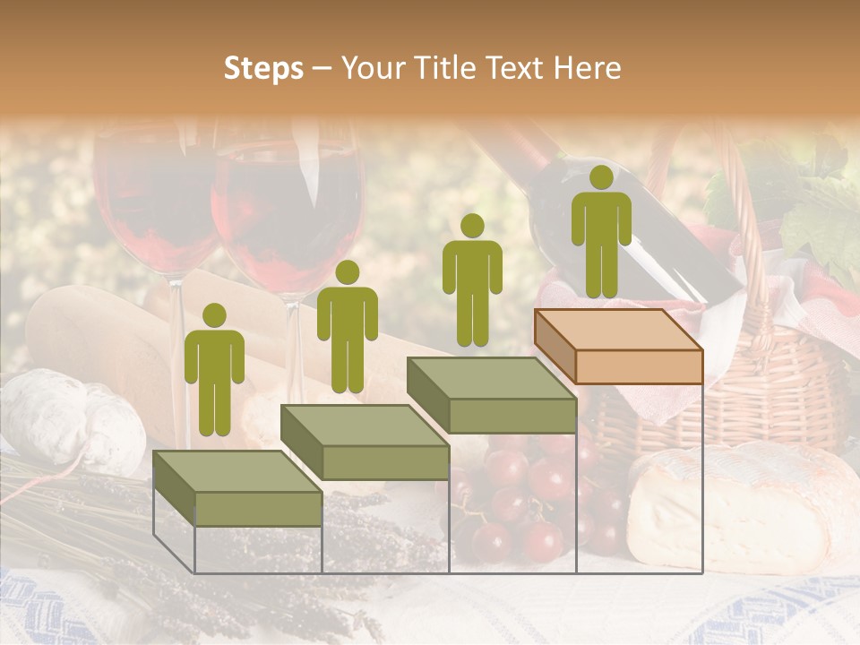 Wineglass Harvest Bottle PowerPoint Template