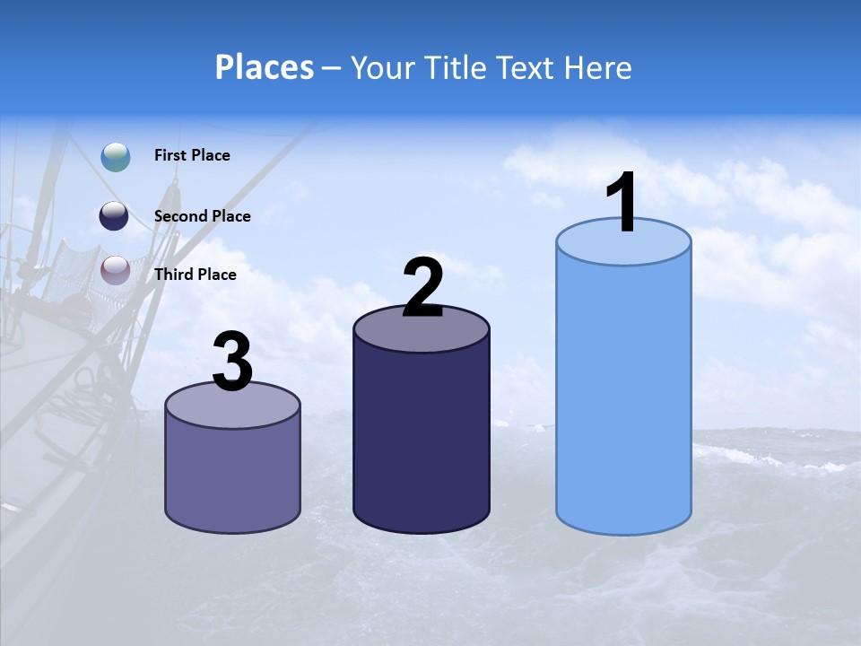 Beauty Harbor Mast PowerPoint Template