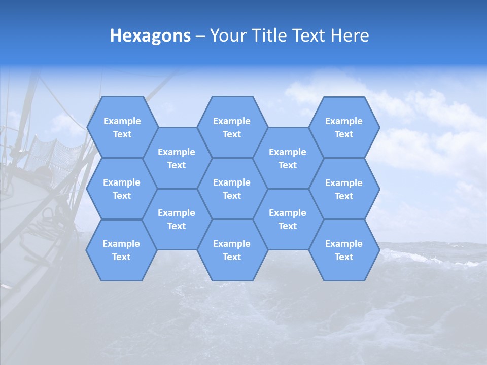 Beauty Harbor Mast PowerPoint Template