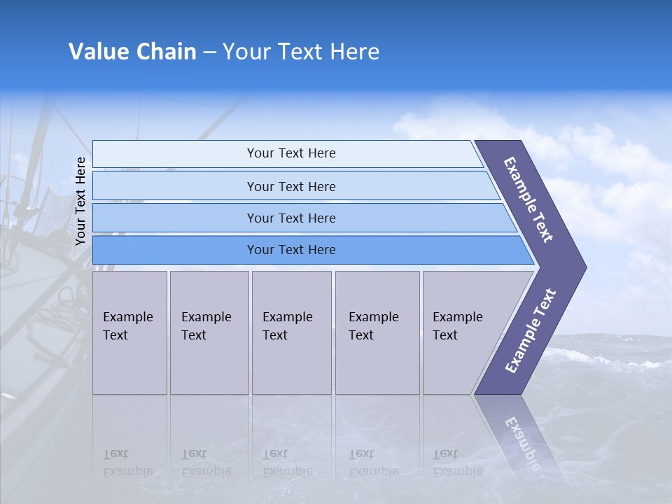 Beauty Harbor Mast PowerPoint Template