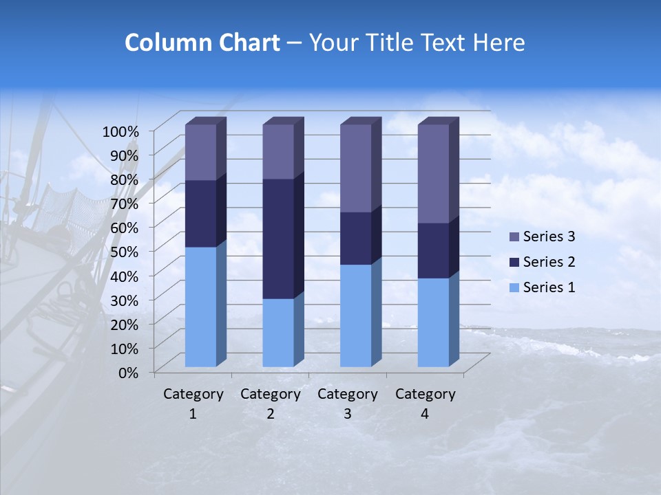 Beauty Harbor Mast PowerPoint Template