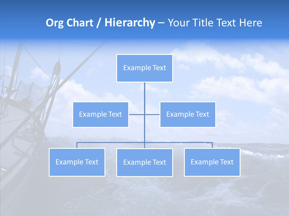 Beauty Harbor Mast PowerPoint Template