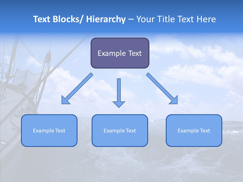 Beauty Harbor Mast PowerPoint Template