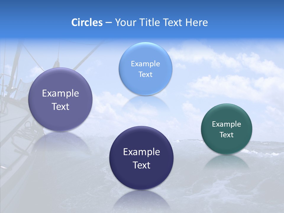 Beauty Harbor Mast PowerPoint Template