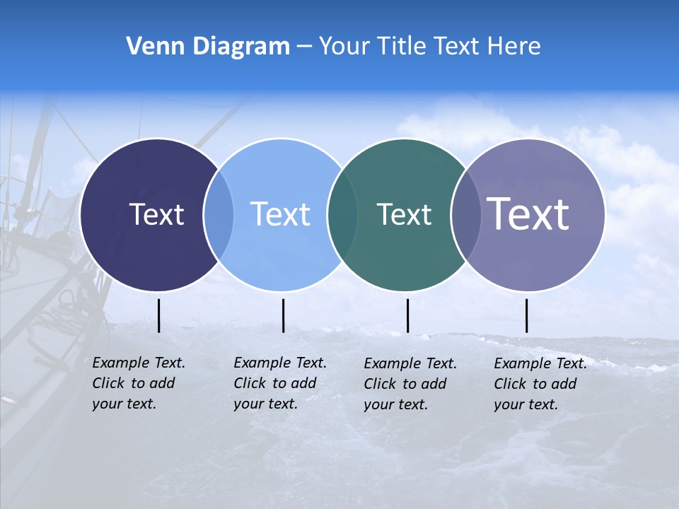 Beauty Harbor Mast PowerPoint Template