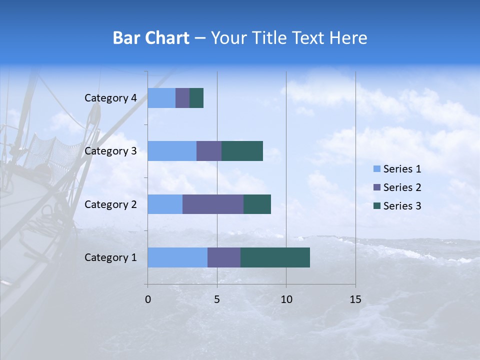 Beauty Harbor Mast PowerPoint Template