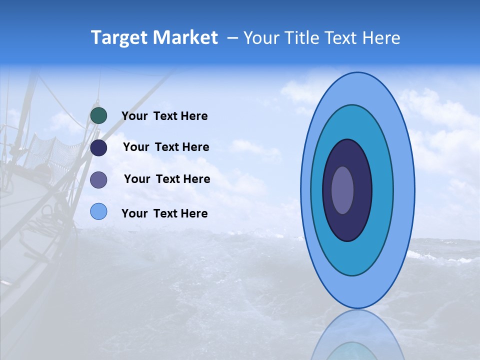 Beauty Harbor Mast PowerPoint Template