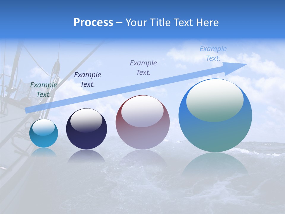 Beauty Harbor Mast PowerPoint Template