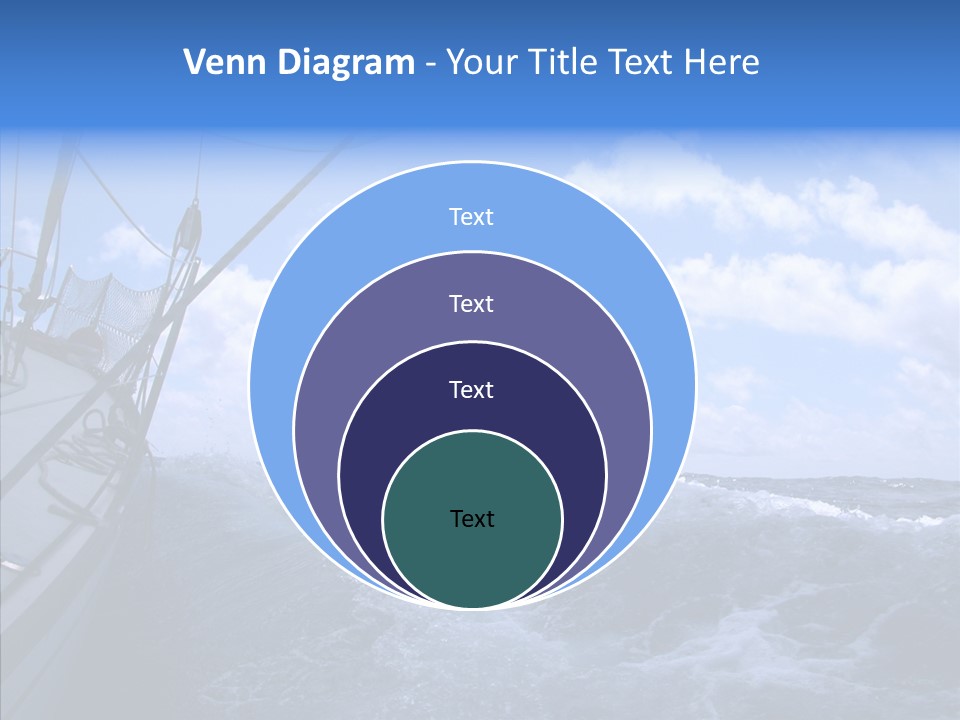 Beauty Harbor Mast PowerPoint Template