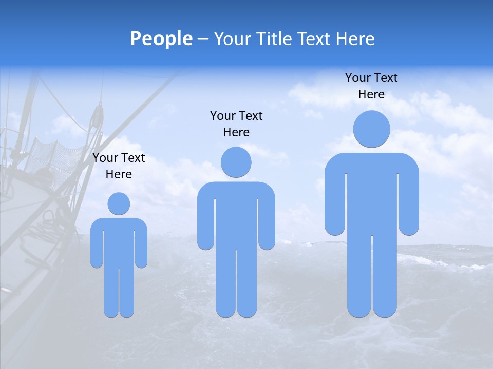 Beauty Harbor Mast PowerPoint Template