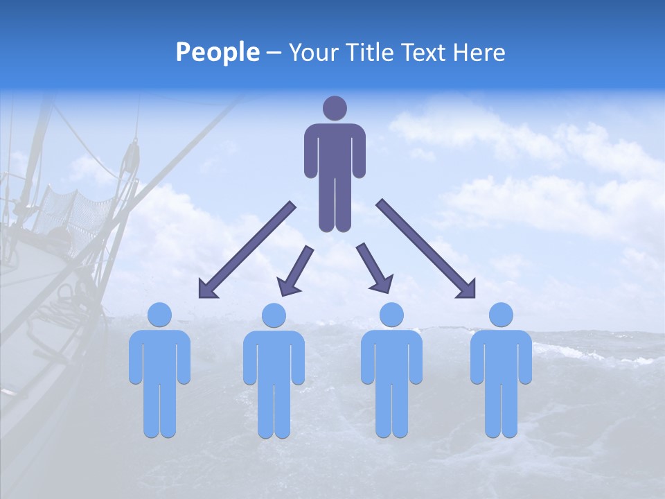 Beauty Harbor Mast PowerPoint Template