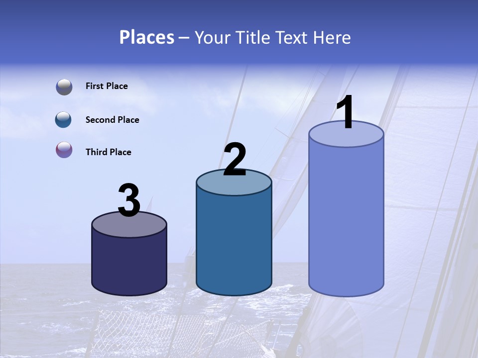 Trot Winch Sail PowerPoint Template