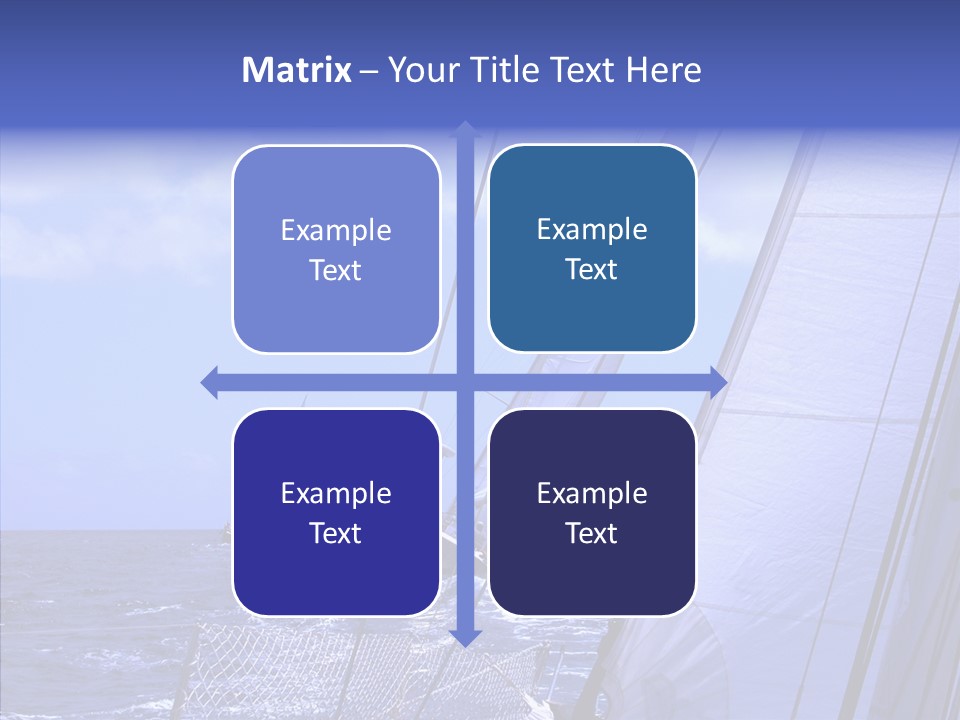 Trot Winch Sail PowerPoint Template