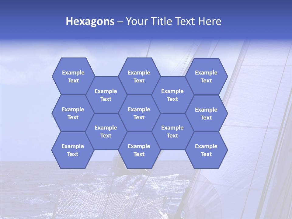 Trot Winch Sail PowerPoint Template