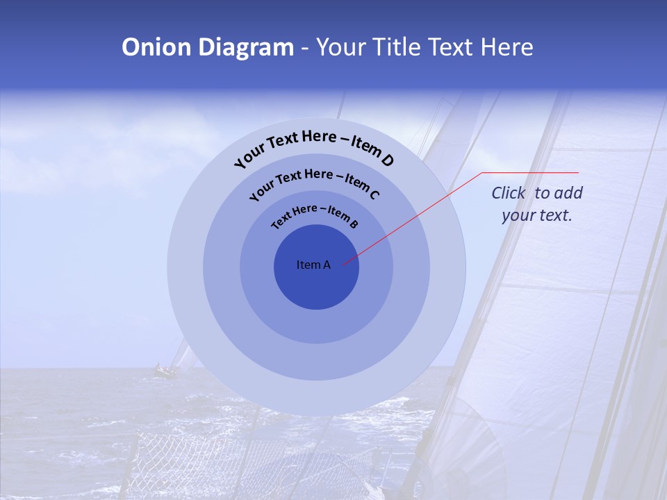 Trot Winch Sail PowerPoint Template