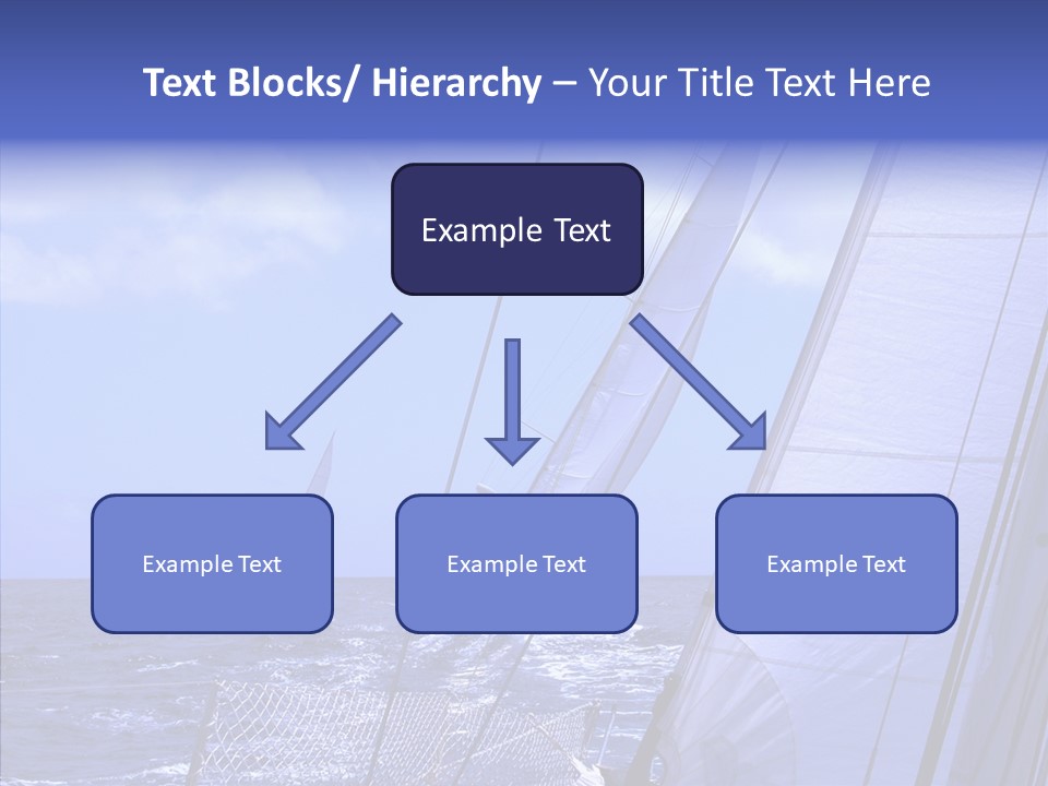 Trot Winch Sail PowerPoint Template