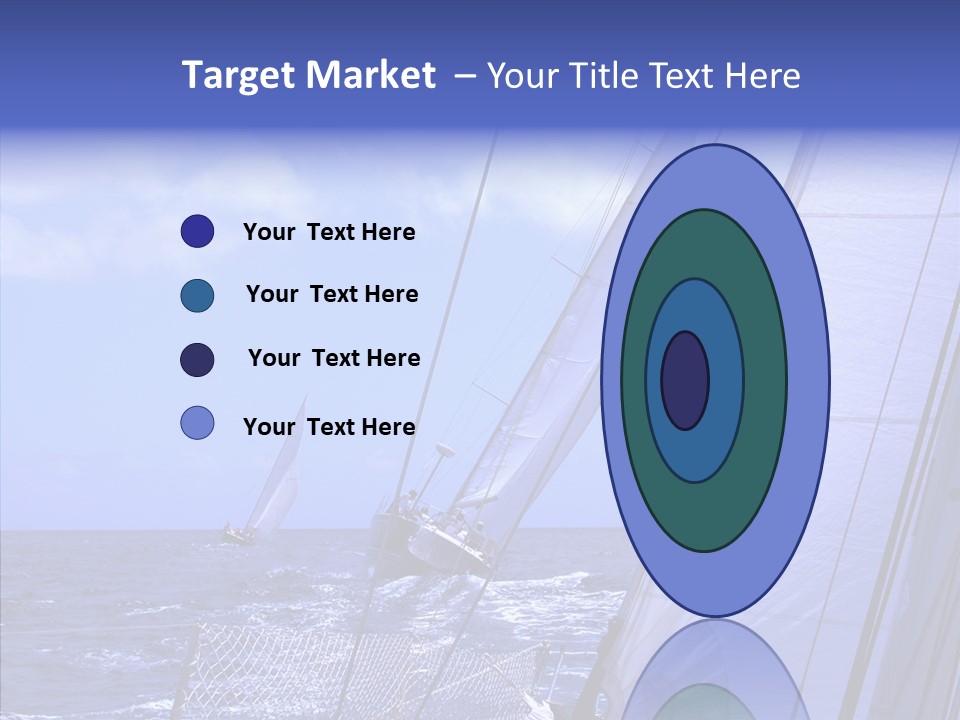 Trot Winch Sail PowerPoint Template