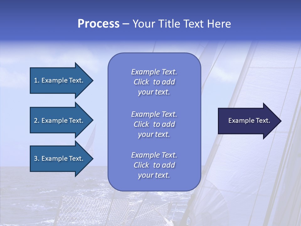 Trot Winch Sail PowerPoint Template