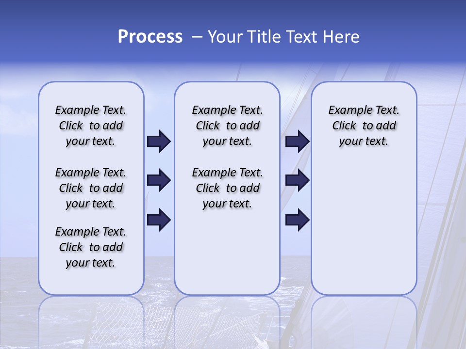 Trot Winch Sail PowerPoint Template
