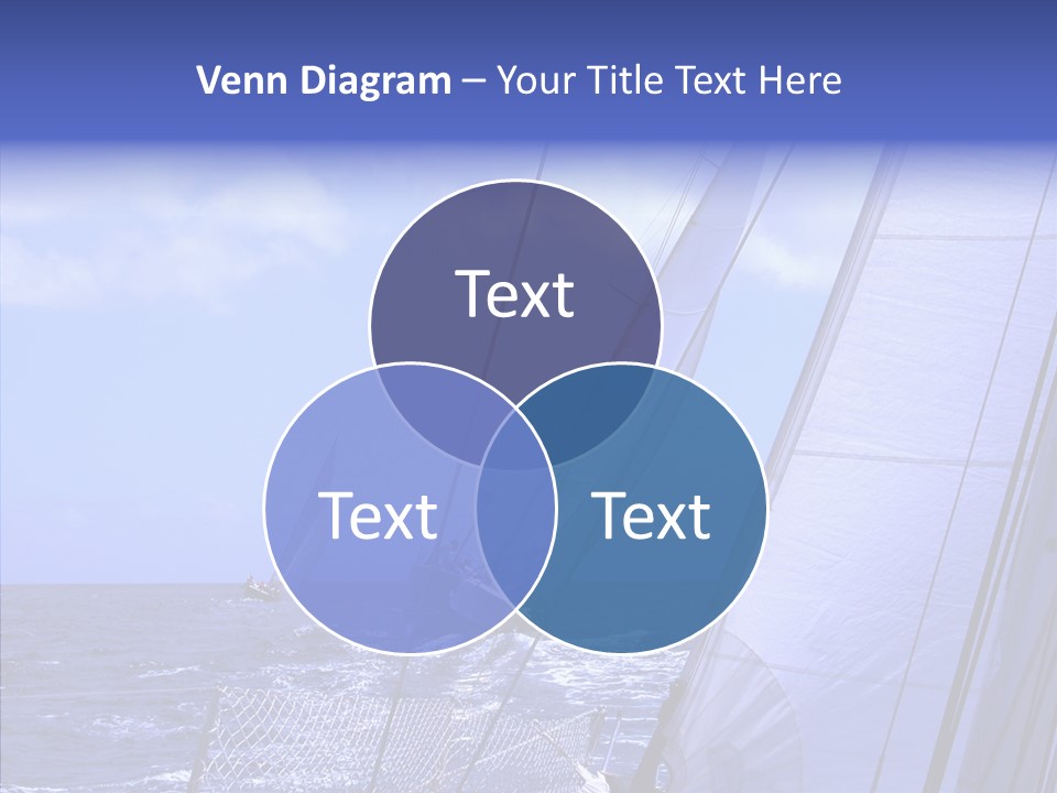 Trot Winch Sail PowerPoint Template