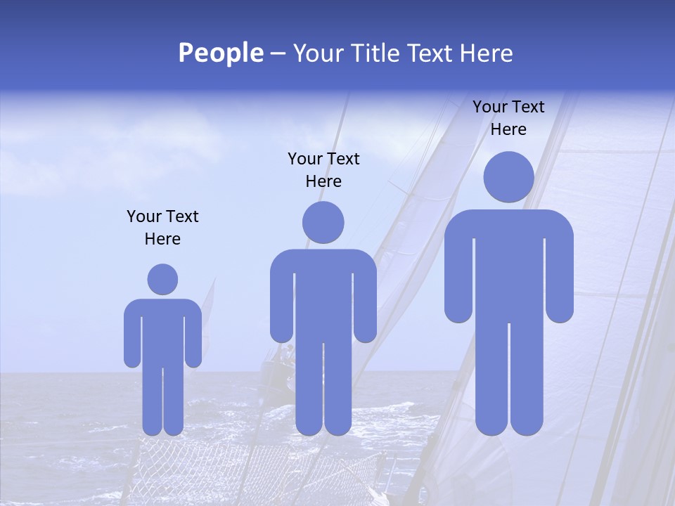 Trot Winch Sail PowerPoint Template