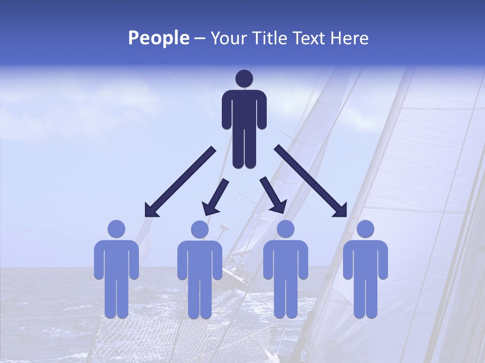 Trot Winch Sail PowerPoint Template