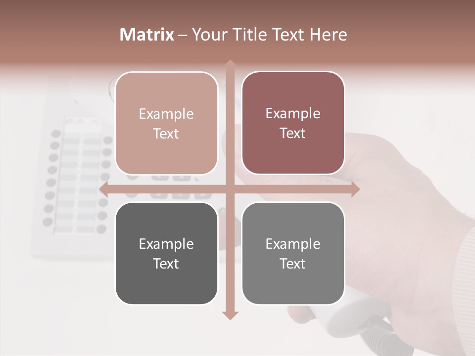 Telephony Telecommunication Contacts PowerPoint Template