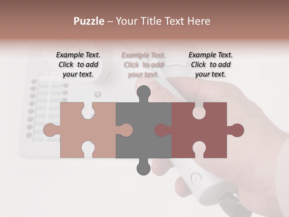 Telephony Telecommunication Contacts PowerPoint Template