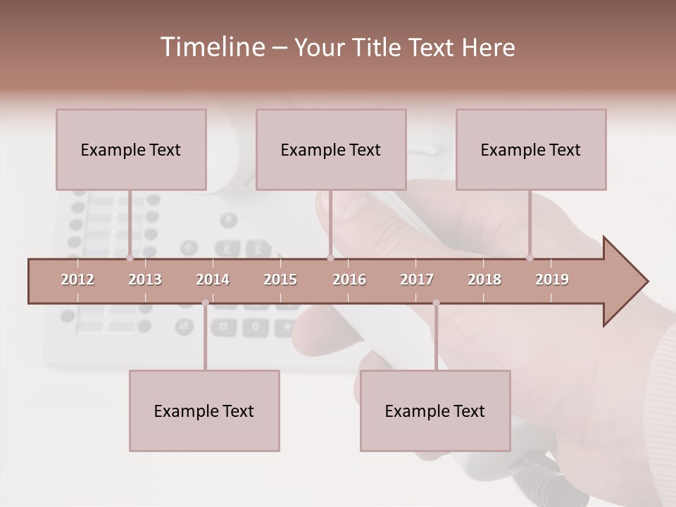 Telephony Telecommunication Contacts PowerPoint Template