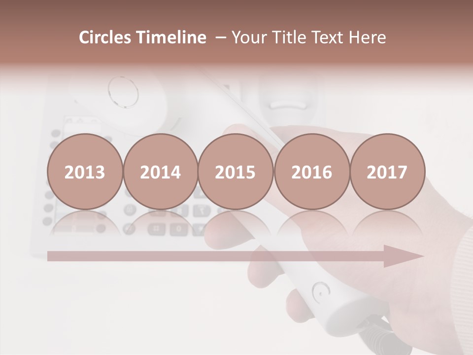 Telephony Telecommunication Contacts PowerPoint Template