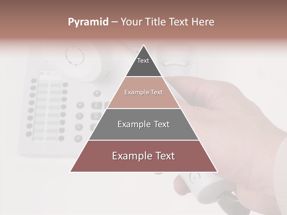 Telephony Telecommunication Contacts PowerPoint Template