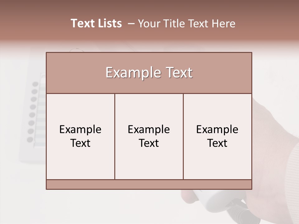 Telephony Telecommunication Contacts PowerPoint Template