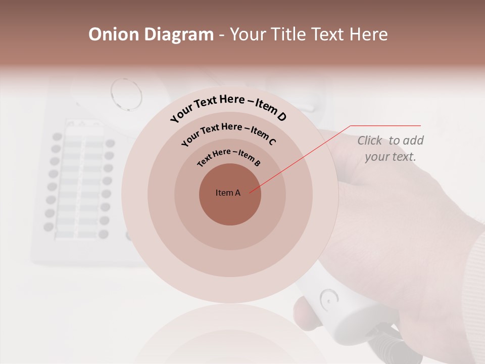 Telephony Telecommunication Contacts PowerPoint Template