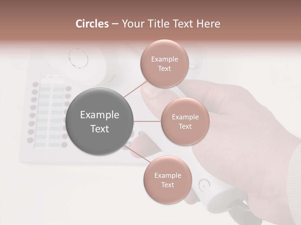 Telephony Telecommunication Contacts PowerPoint Template