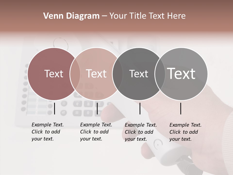 Telephony Telecommunication Contacts PowerPoint Template