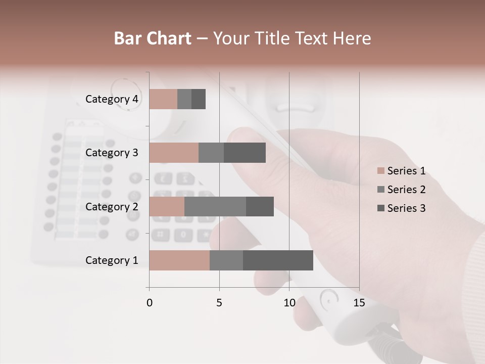 Telephony Telecommunication Contacts PowerPoint Template