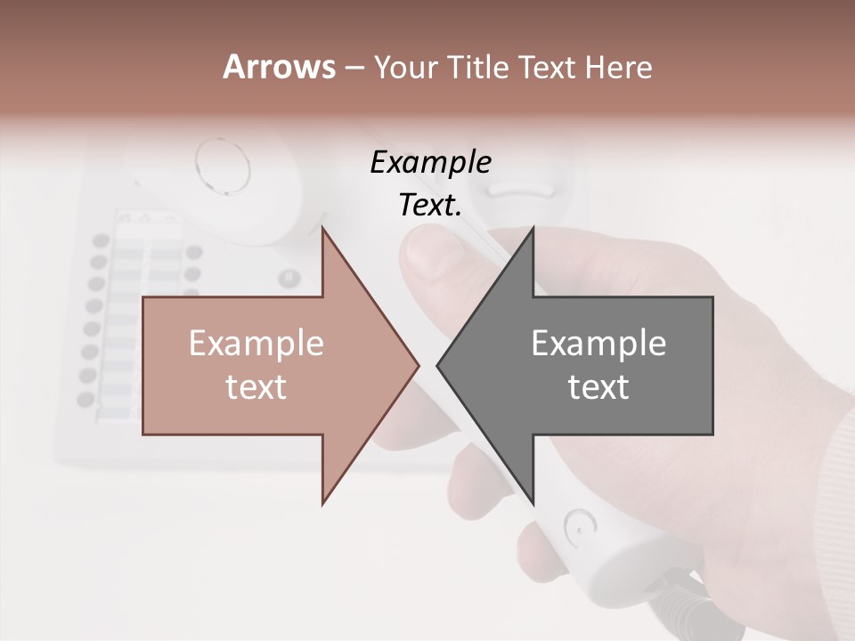 Telephony Telecommunication Contacts PowerPoint Template