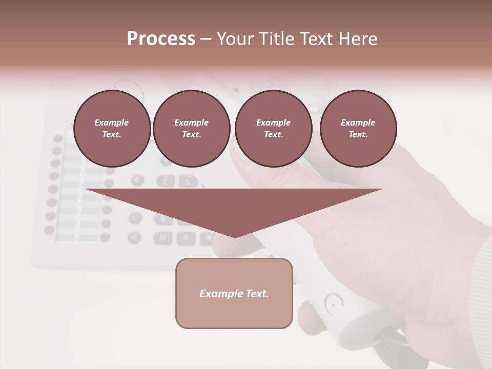 Telephony Telecommunication Contacts PowerPoint Template