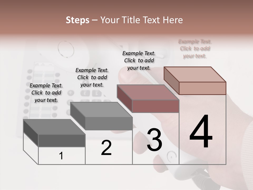 Telephony Telecommunication Contacts PowerPoint Template