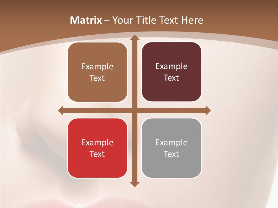 Table Meeting Human PowerPoint Template