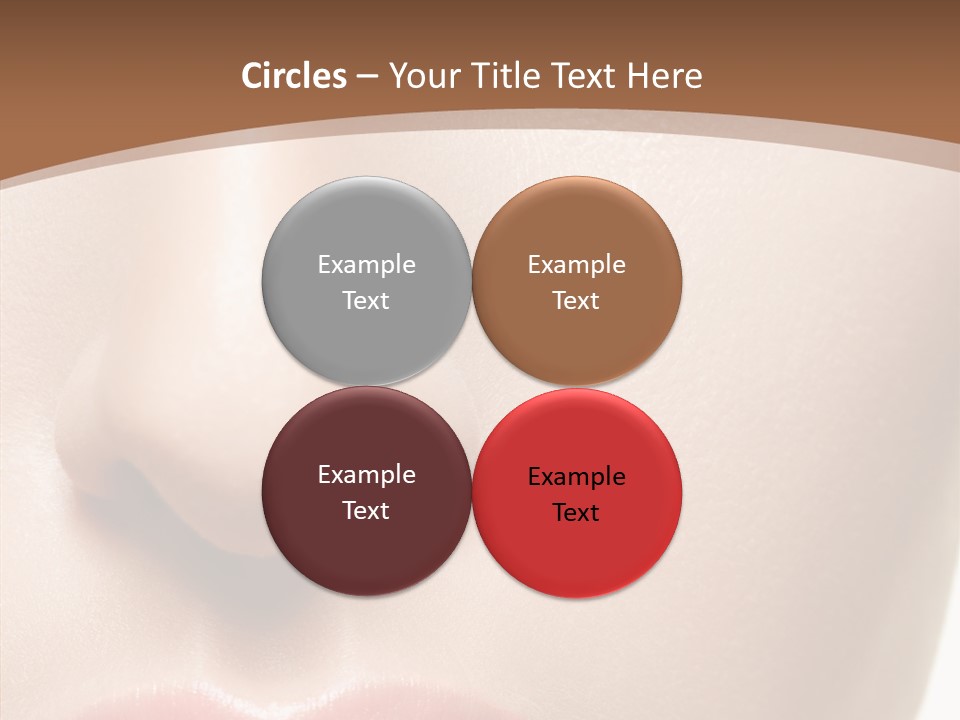 Table Meeting Human PowerPoint Template