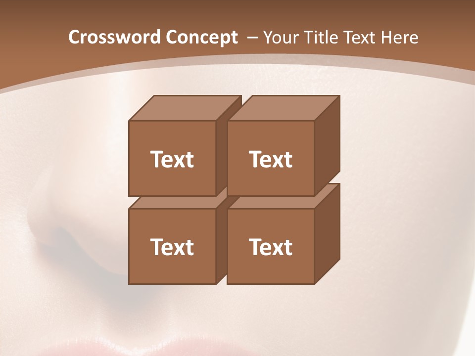 Table Meeting Human PowerPoint Template