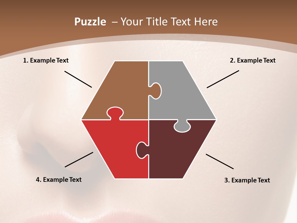 Table Meeting Human PowerPoint Template
