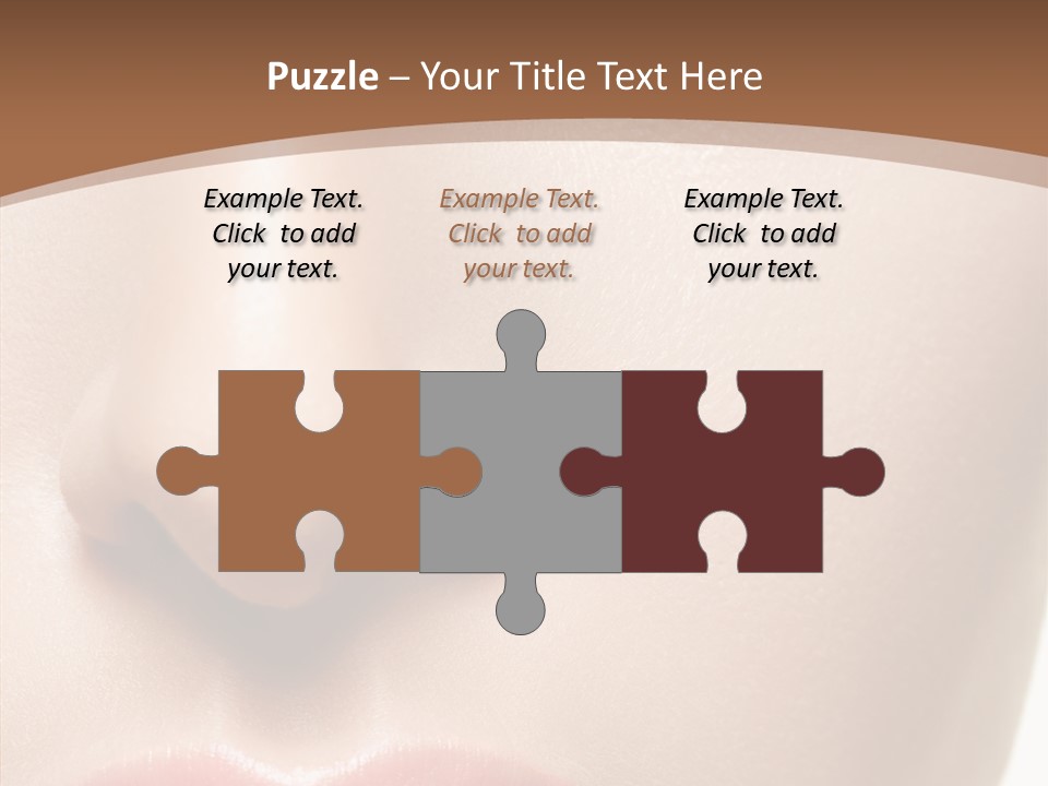 Table Meeting Human PowerPoint Template